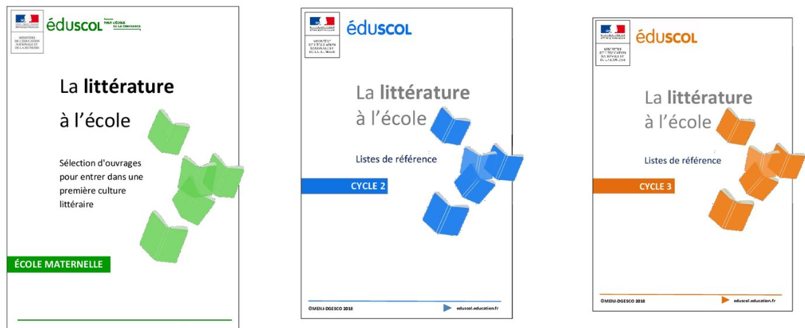 Listes de référence littérature